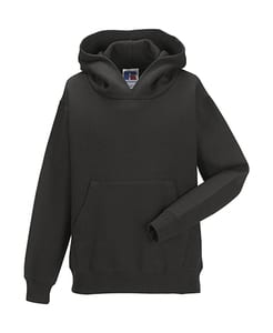 Russell Europe R-575B-0 - Kids Hooded Sweatshirt Black