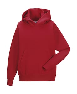 Russell Europe R-575B-0 - Kids Hooded Sweatshirt Classic Red