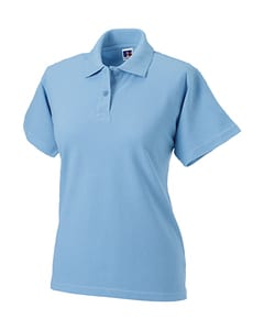 Russell Europe R-569F-0 - Ladies` Pique Polo Sky