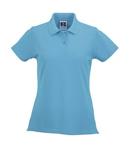 Russell Europe R-569F-0 - Ladies` Pique Polo Turquoise