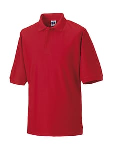 Russell Europe R-539M-0 - Polo Blended Fabric Bright Red