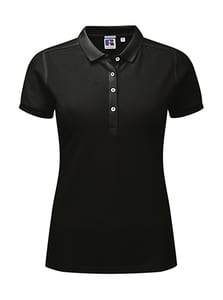 Russell Europe R-566F-0 - Ladies’ Stretch Polo Black