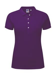 Russell Europe R-566F-0 - Ladies’ Stretch Polo Ultra Purple