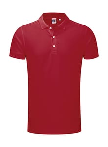 Russell Europe R-566M-0 - Men`s Stretch Polo Classic Red