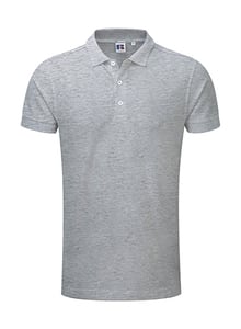 Russell Europe R-566M-0 - Men`s Stretch Polo Light Oxford