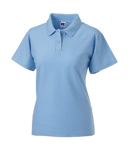 Russell Europe R-539F-0 - Ladies Polo Poly-Cotton Blend Sky