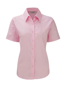 Russell Europe R-933F-0 - Ladies` Oxford Blouse Classic Pink