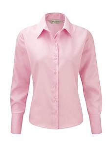 Russell Europe R-956F-0 - Ladies` Ultimate Non-iron Shirt LS Classic Pink