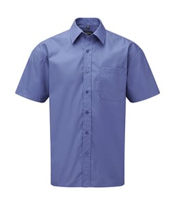 Russell Europe R-937M-0 - Cotton Poplin Shirt Aztec Blue