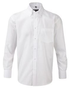 Russell Europe R-956M-0 - Men`s LS Ultimate Non-iron Shirt White