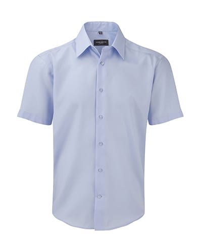 Russell Europe R-959M-0 - Men´s Short Sleeve Tailored Ultimate Non-iron