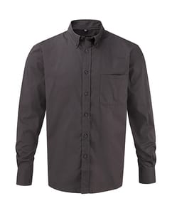 Russell Europe R-916M-0 - Long Sleeve Classic Twill Shirt Zinc