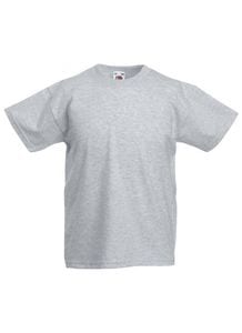 Fruit of the Loom 61-033-0 - Kids Value Weight T Heather Grey