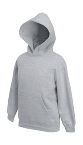 Fruit of the Loom 62-037-0 - Kids Hooded Sweat Heather Grey