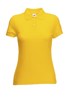 Fruit of the Loom 63-212-0 - Ladies Polo Mischgewebe Sunflower