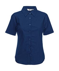 Fruit of the Loom 65-000-0 - Woman Oxford Bluse Navy