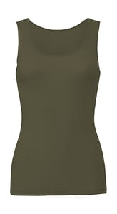 Bella 4000: - Ladies 2x1 Rib Tank Top