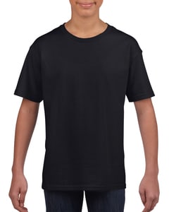 Gildan 64000B - Kids Ring Spun T-Shirt Black
