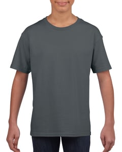 Gildan 64000B - Kids Ring Spun T-Shirt Charcoal