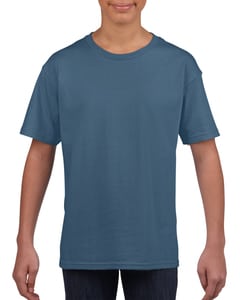 Gildan 64000B - Kids Ring Spun T-Shirt Indigo Blue