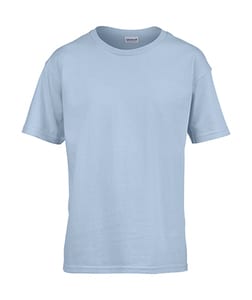 Gildan 64000B - Kids Ring Spun T-Shirt Light Blue