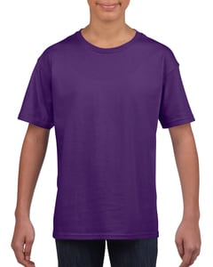 Gildan 64000B - Kids Ring Spun T-Shirt Purple