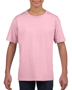 Gildan 64000B - Kids Ring Spun T-Shirt Light Pink