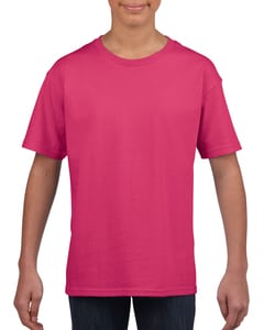 Gildan 64000B - Kids Ring Spun T-Shirt Heliconia