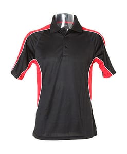 Gamegear KK938 - ® Cooltex® active polo shirt Black/Red