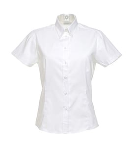 Kustom Kit KK701 - Ladies Corporate Oxford Blouse White