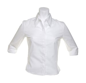 Kustom Kit KK715 - Blouse with 3/4 sleeve White