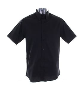Kustom Kit KK187 - Tailored Fit Premium Oxford Shirt Black