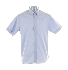 Kustom Kit KK187 - Tailored Fit Premium Oxford Shirt Light Blue