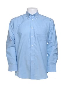 Kustom Kit KK351 - Promotional Oxford Shirt LS Light Blue