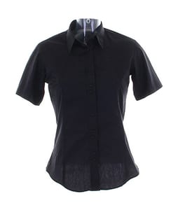Kustom Kit KK387 - Womens City Business Shirt Black