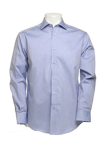Kustom Kit KK118 - Executive Premium Oxford Shirt LS Light Blue