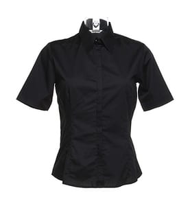 Bargear KK735 - Women's bar shirt short sleeve Black