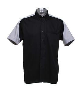 Formula Racing KK186 - Sebring Formula Racing® shirt short sleeve Black/Silver/White