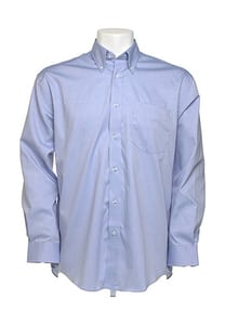 Kustom Kit KK105 - Corporate Oxford shirt long sleeved Light Blue