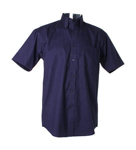 Kustom Kit KK109 - Corporate Oxford shirt short sleeved Midnight Navy