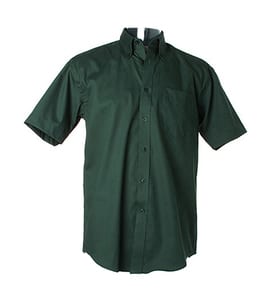 Kustom Kit KK109 - Corporate Oxford shirt short sleeved Bottle Green