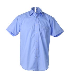 Kustom Kit KK102 - Business shirt short sleeved Light Blue