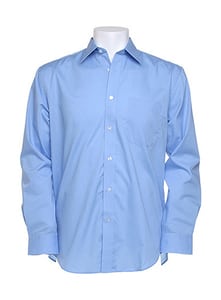 Kustom Kit KK104 - Business shirt long sleeved Light Blue