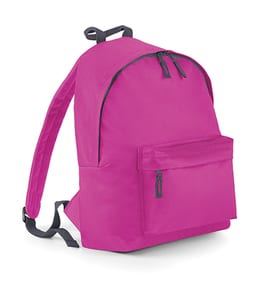 Bag Base BG125J - Junior Fashion Backpack Fuchsia/Graphite Grey