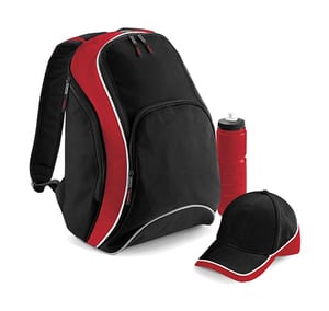 Bag Base BG571 - Teamwear Backpack Black/Classic Red/White