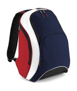 Bag Base BG571 - Teamwear Backpack French Navy/Classic Red/White