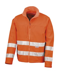 Result R117 - High-Viz Soft Shell Jacket Fluorescent Orange