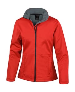 Result Core R209F - Ladies Core Softshell Red