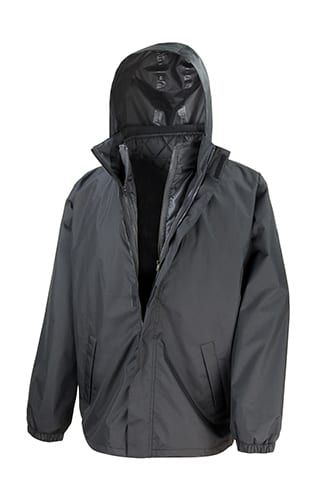 Result R215X - 3-in-1 Jacket with quilted Bodywarmer