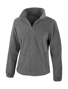 Result R220F - Womens Fashion Fit Outdoor Fleece Pure Grey